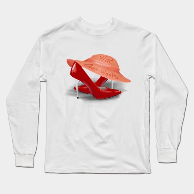 Hat over Heels Long Sleeve T-Shirt by quenguyen